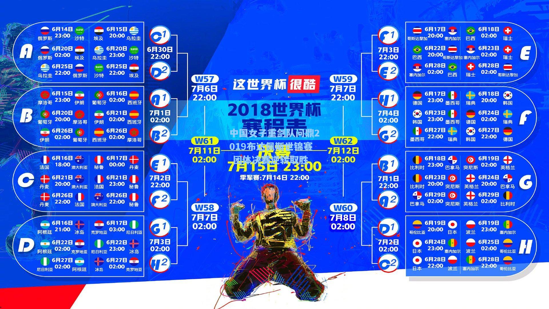 中国女子重剑队问鼎2019布达佩斯世锦赛 团体决赛逆转取胜